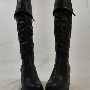 Black Leather Boots